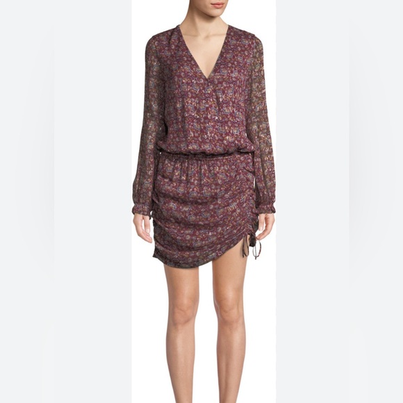 *NWT* Ramy Brook Vina Silk mini Dress - Picture 3 of 13